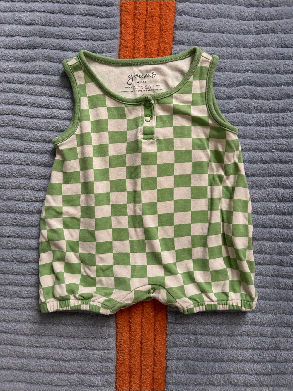 Goumi Quick Change Romper 3-6mo